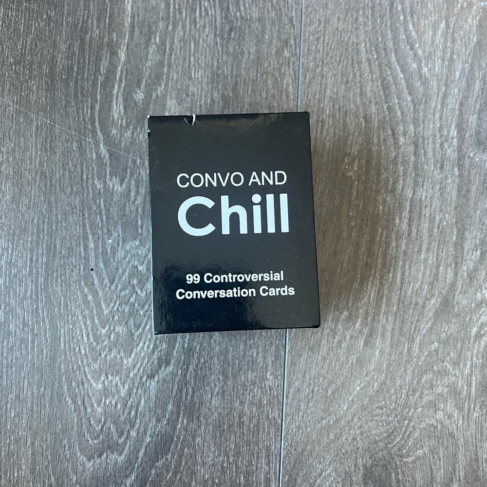 Convo and chill - card game